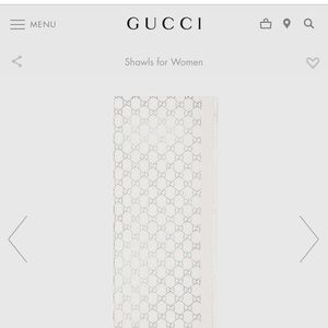 Gucci Womens Scarf